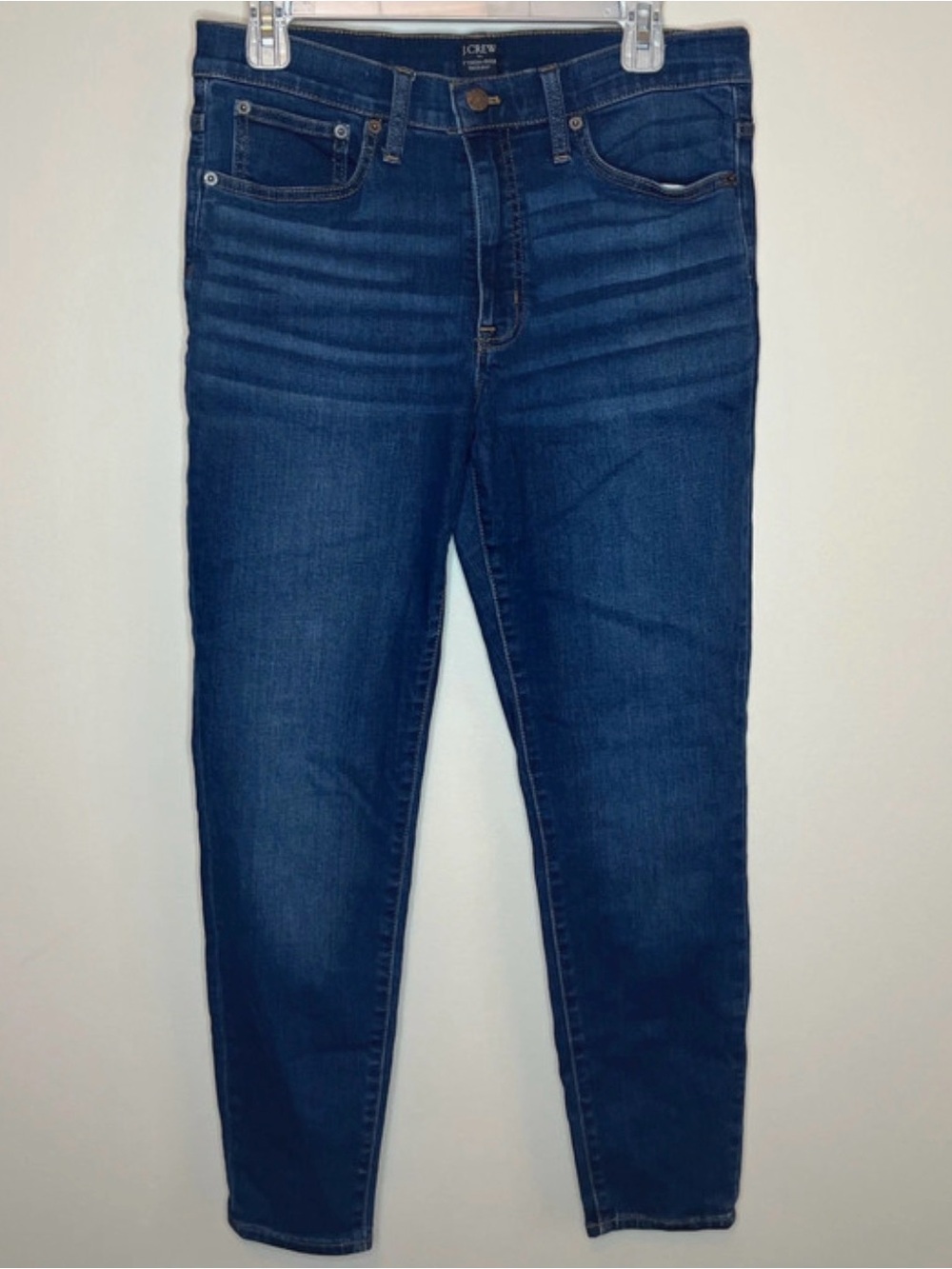 J. Crew Women's Dark Indigo Skinny Jeans 30